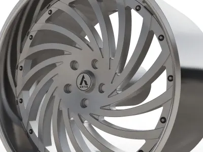 ARTIS KURVA WHEEL 3D MODEL 3D model