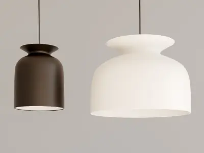 Gubi Ronde Pendant Lamp Free low-poly 3D model