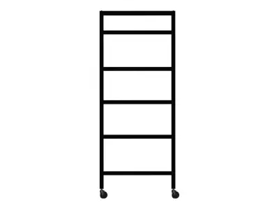 Aluminum Mobile Utility Rack 3D model