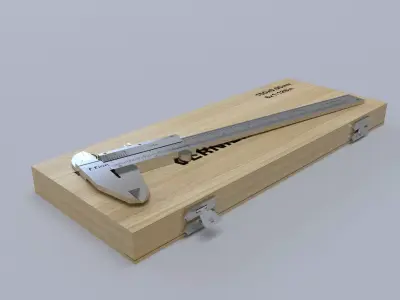 Vernier Caliper 3d model 3D model