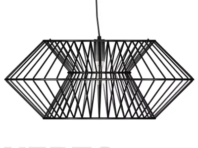 VERTO loft industrial scandinavian celing Lamp by Zumaline 3D model