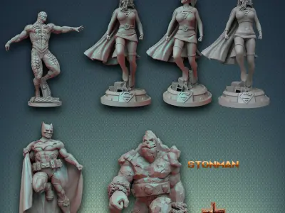 HEROES 3D print model