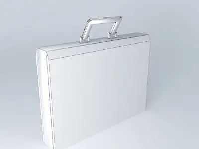 bad briefcase Free 3D model