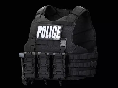 TYR Tactical EPIC CAN V2 Low-poly 3D model