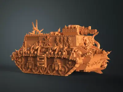 Traitor light tank 3D print model