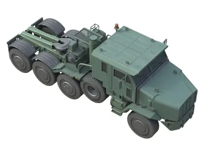 Oshkosh HET A1 Low-poly 3D model