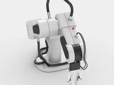 Laboratory Robot Manipulator 3D model