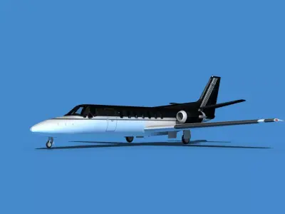 Cessna Citation V 560 Encore V15 3D model
