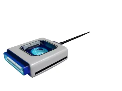 Futuristic Data Drive USB 3D model
