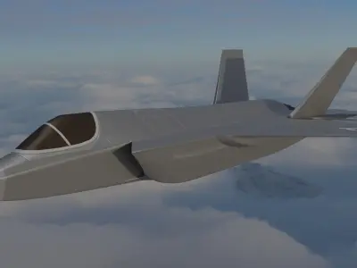F35 5TH GEN FIGHTER 3D model