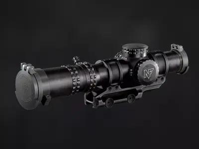 Nightforce ATACR 1-8x24mm  Scalarworks LEAP07 Low-poly 3D model