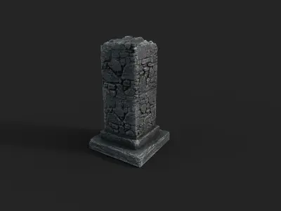 Old Ruin 7 Low-poly 3D model