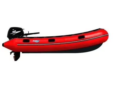 inflatable boat achilles 3D model