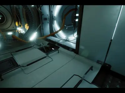 UE4 Unreal Engine 4 - Zero Gravity part one  Low-poly 3D model