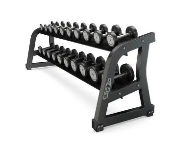 Technogym - Free Weight - Urethane Dumbbells 3D model