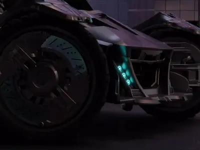 All Batmobiles rigged Free low-poly 3D model