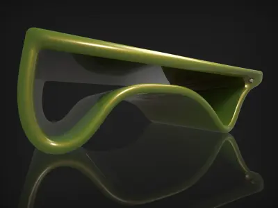 Design study of a pool table 3D model