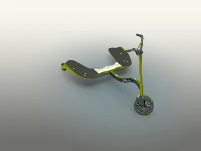 Razor Scooter- Blade 3D model