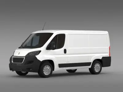 Peugeot Boxer Van  L1H1 2017 3D model