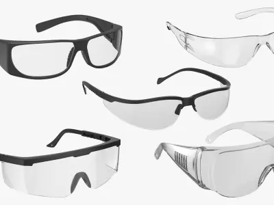 Safety Goggles Collection  purchase 3D model