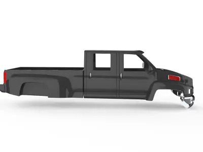 2003 - 2009 GMC Topkick 3D print model