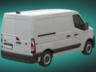 Renault Master 2020 PanelVan L1H1 3D model