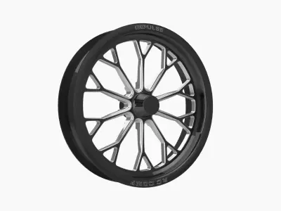 RC Components Impulse drag front wheel Low-poly 3D model