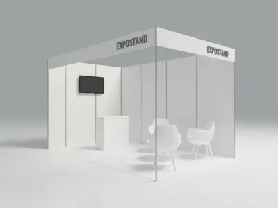 Exhibition Stand Octanorm  3D model