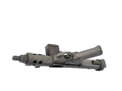 MK7 Sterling Submachine gun 3D model