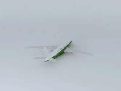 Airbus A350XWB Free 3D model