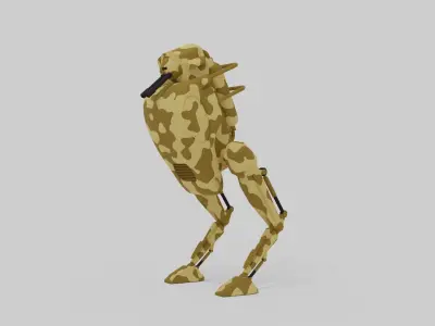 Military Mech Robot 3D model