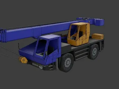 Crane KMK 2024 Low-poly 3D model
