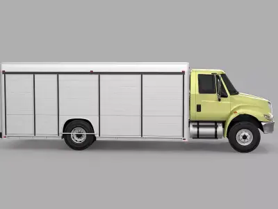 Beverage Delivery Truck 3D model