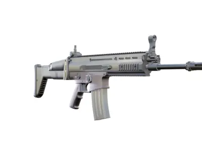 FN Scar L 3D model