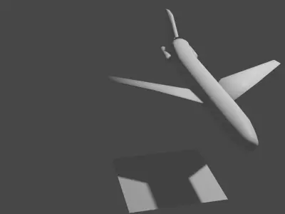 Aeroplane airplane 3D model