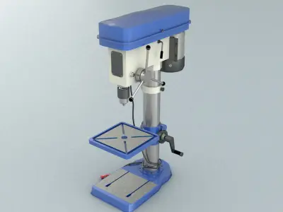 laos Vertical Drill Low-poly 3D model