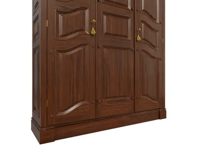 Classic cabinet 08 07 3D model