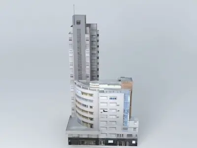 Commercial Rosario 3D model