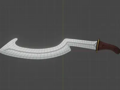 Khopesh Sword 3D model purchase