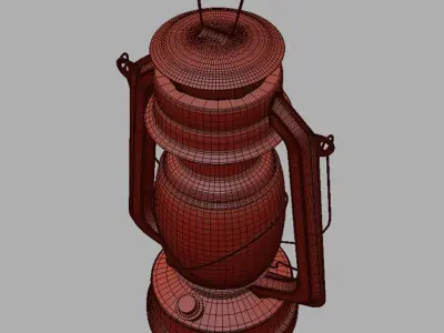Lantern old - old 3D model