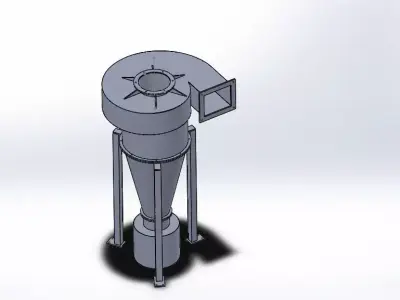 Cyclone 3D model
