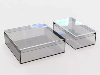 Plastic Box 3D print model