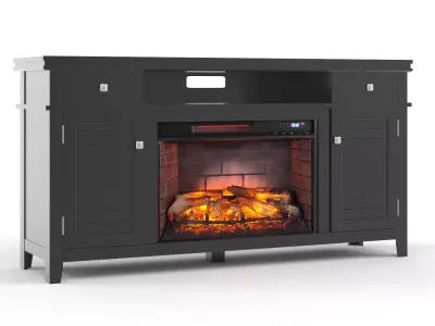 Electric Fireplace Free 3D model buy