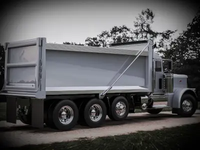Peterbilt 389 Dump Truck 3D model