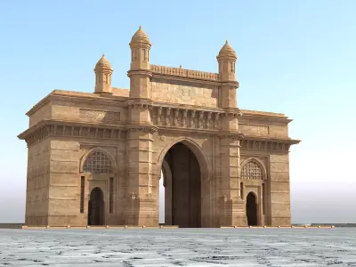 Gateway of  India 3D model