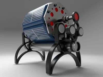 Mendocino Engine 3D model