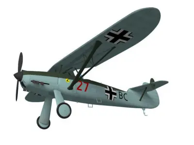 Focke-Wulf fw 56 stosser 3D model