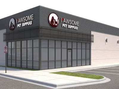Retail-122 Retail Store A 3D model