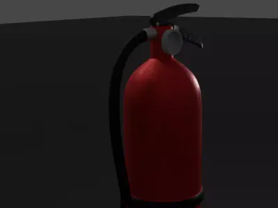 extinguisher fire Free 3D model