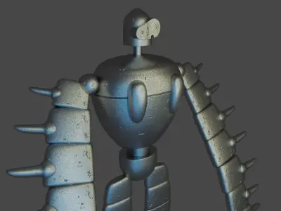 Laputa Robot 3D print model